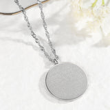 AYATUL KURSI Stainless Steel Necklace Muslim Allah Pendant
