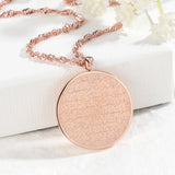 AYATUL KURSI Stainless Steel Necklace Muslim Allah Pendant