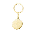 AYATUL KURSI Keychain Stainless Steel 18k Plated Islamic Eid Gift
