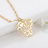 AYATUL KURSI Necklace Pendant Stainless Steel Jewelry for Women