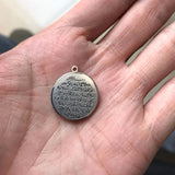 AYATUL KURSI Islamic Pendant Stainless Steel Small