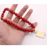 Islamic Prayer Bracelet with 33 Beads Tasbih - Ayatul Kursi Engraved