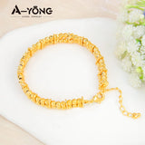 Layer Copper Beads Bracelets 21k Plated Middle East Mulism Religion Wedding