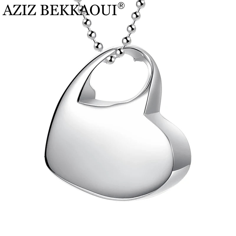 Love Heart Necklace Memorial Cremation Ashes Urn Locket Pendant