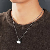 Love Heart Necklace Memorial Cremation Ashes Urn Locket Pendant