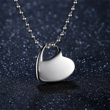 Love Heart Necklace Memorial Cremation Ashes Urn Locket Pendant