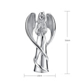 Engrave Name Angel Wing Stainless Steel Cremation Jewelry