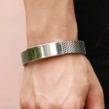 Men's Stainless Steel ID Bracelet