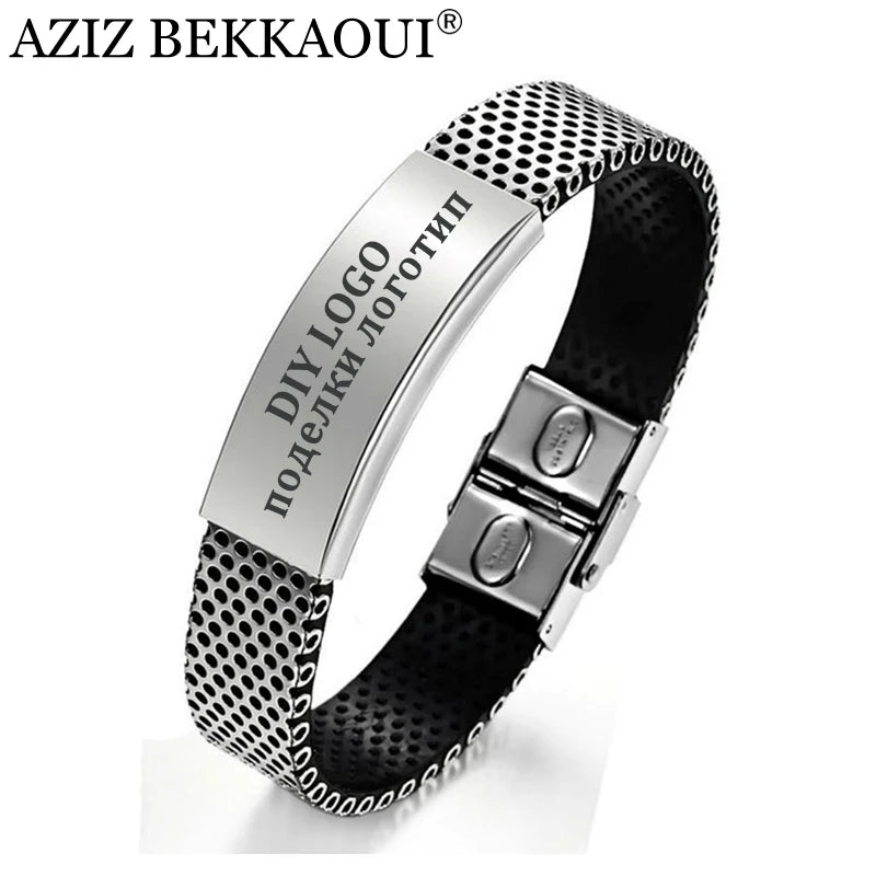 Men's Stainless Steel ID Bracelet
