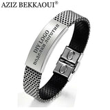 Men's Stainless Steel ID Bracelet