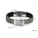 Men's Stainless Steel ID Bracelet