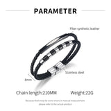 Personalized Engrave Logo Name Bracelet Stainless Steel for Men