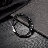 Personalized Engrave Logo Name Bracelet Stainless Steel for Men
