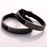 Personalized Stainless Steel ID Bracelet for Women Kids Men