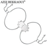 Real Love Couple Bracelets Stainless Steel Gift Engrave