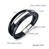 Multi-layer Stainless Steel Bracelet
