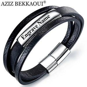 Multi-layer Stainless Steel Bracelet