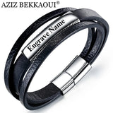 Multi-layer Stainless Steel Bracelet