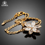 Sunflow Stellux Crystal Pendant Necklace