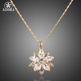 Sunflow Stellux Crystal Pendant Necklace