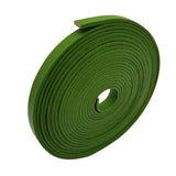 10x2mm Lime Green Flat Leather Cord Strip for DIY Bracelet Crafts 2mm Thickness