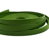10x2mm Lime Green Flat Leather Cord Strip for DIY Bracelet Crafts 2mm Thickness