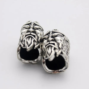 4pcs 9mm Antique Silver Bolo Tie End Caps for Jewelry Making