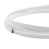 5mmx2mm Cow Hide Leather Strip, 5mm Wide Coated Cord for DIY Bracelet