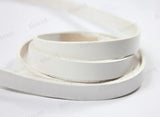 Brown Leather Band Strip 10mm Wide Flat