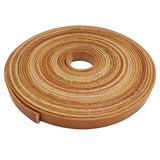 Aaazee 1 Yard 10mm Flat Leather Strip Distressed Tan 10x2mm