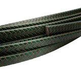 Dark Green Braided Leather Strap 12x6mm