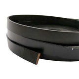 10mm Coated Cow Hide Strip Flat Leather Band