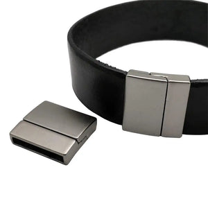 20mm Flat Magnetic Clasps 20mmx3mm Hole Bracelet Making