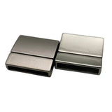 20mm Flat Magnetic Clasps 20mmx3mm Hole Bracelet Making