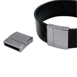 20mm Flat Magnetic Clasps 20mmx3mm Hole Bracelet Making