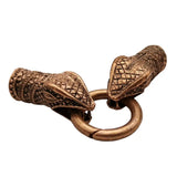 10mm Antique Bronze Snake Spring Clasps for Bracelet Making