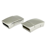 Aaazee Stainless Steel Magnetic Clasps 10x2.7mm Hole 10mm
