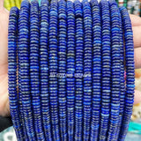 Turquoise Agates Beads 6x2mm Natural Stone Spacer Beads for Necklace Making