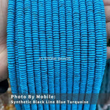 Turquoise Agates Beads 6x2mm Natural Stone Spacer Beads for Necklace Making