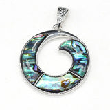 Abalone Mother of Pearl Shell Pendant for DIY Jewelry Making
