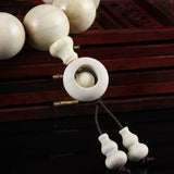 Wood Beads Gourd Pendant Tibetan Buddhism Amulet Bracelet
