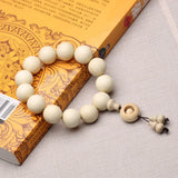 Wood Beads Gourd Pendant Tibetan Buddhism Amulet Bracelet