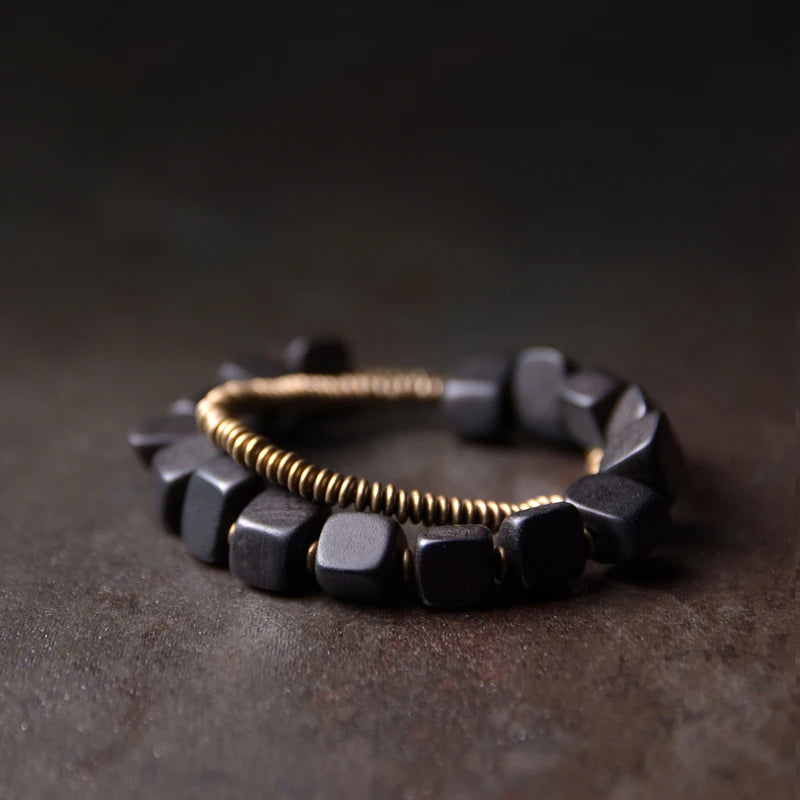 Unique Geometric Beaded Bracelet for Men and Women