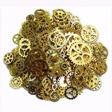 120g DIY Jewelry Making Steampunk Gear Pendant Charms Bronze Accessories