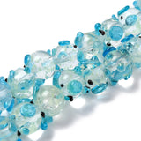 30pcs/strand Glass Lampwork Pig Beads For DIY Jewelry Making