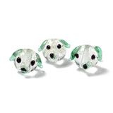 30pcs/strand Glass Lampwork Pig Beads For DIY Jewelry Making
