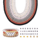 Polymer Clay Disc Beads Mix for Jewelry Making Kit