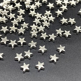 6mm Silver Star Bead CCB Acrylic Spacer Beads DIY Jewelry Making