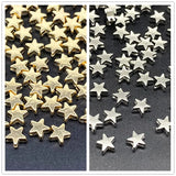 6mm Silver Star Bead CCB Acrylic Spacer Beads DIY Jewelry Making