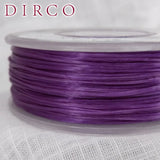 Flat Crystal Elastic Threads 0.8mm 500M Stretch Cord Beading String
